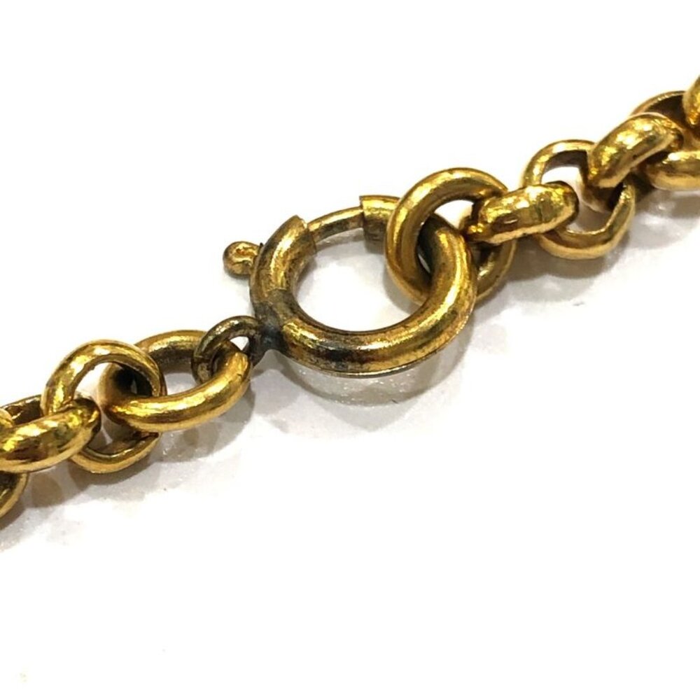 Celine Bracelet Montaigne Logo Charm Metal Gold - Picture 7 of 9